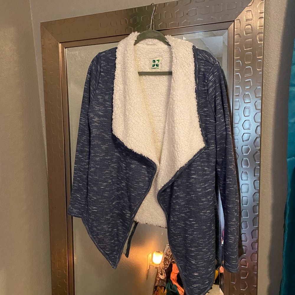 Small fluffy cardigan